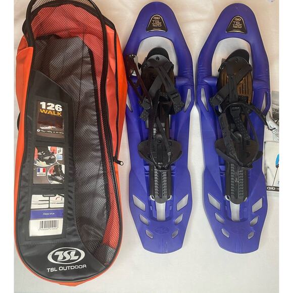 TSL Outdoor 106 Walk Snowshoes Fits Size 12 Made In France - Picture 1 of 11